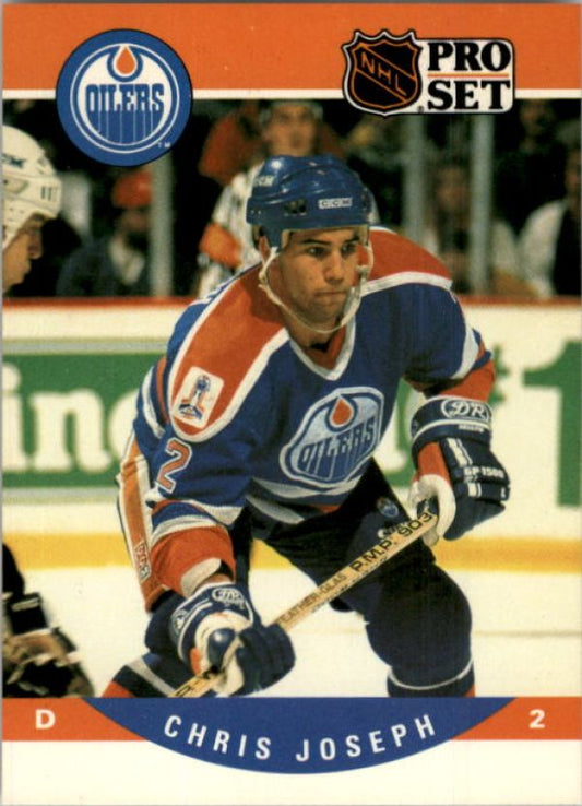 NHL 1990-91 Pro Set - No 443 - Chris Joseph