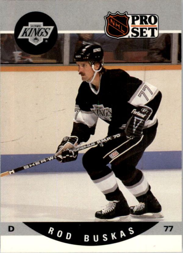 NHL 1990-91 Pro Set - No 456 - Rod Buskas