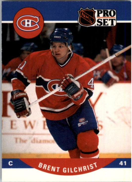 NHL 1990-91 Pro Set - No 471 - Brent Gilchrist