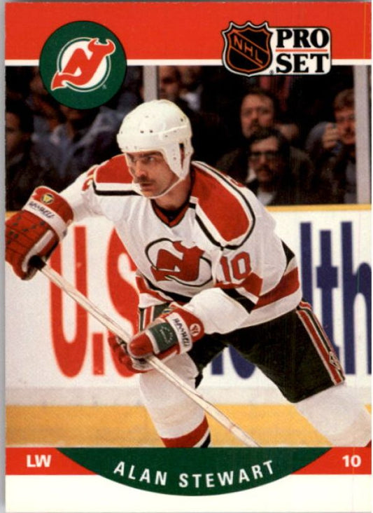 NHL 1990-91 Pro Set - No 480 - Alan Stewart