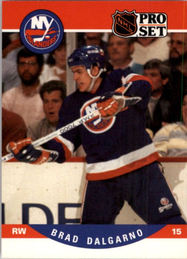 NHL 1990-91 Pro Set - No 482 - Brad Dalgarno