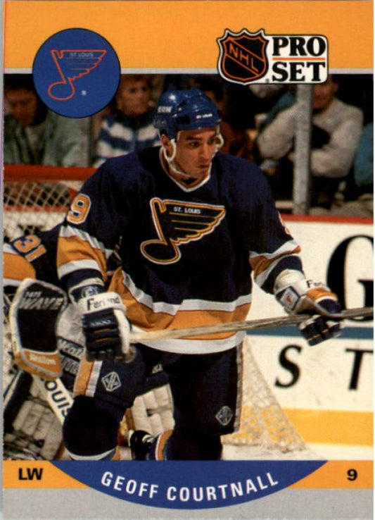 NHL 1990-91 Pro Set - No 521 - Geoff Courtnall