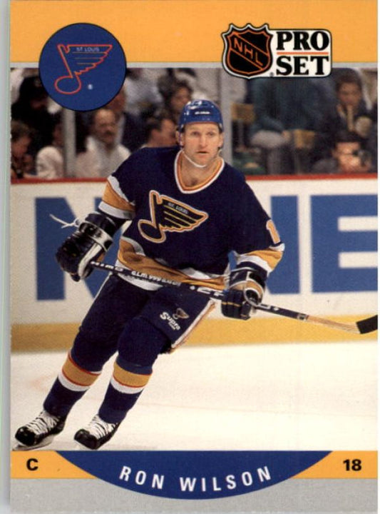 NHL 1990-91 Pro Set - No 529 - Ron Wilson