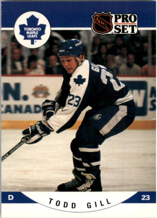 NHL 1990-91 Pro Set - No 534 - Todd Gill