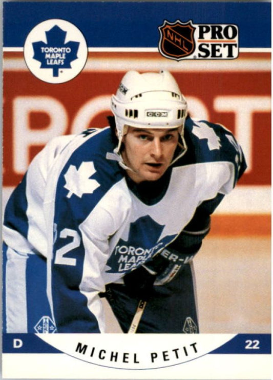 NHL 1990-91 Pro Set - No 539 - Michel Petit