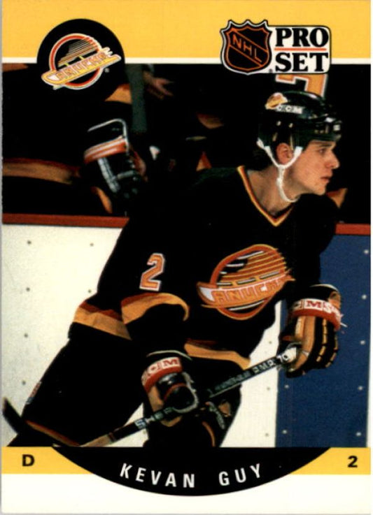 NHL 1990-91 Pro Set - No 545 - Kevan Guy