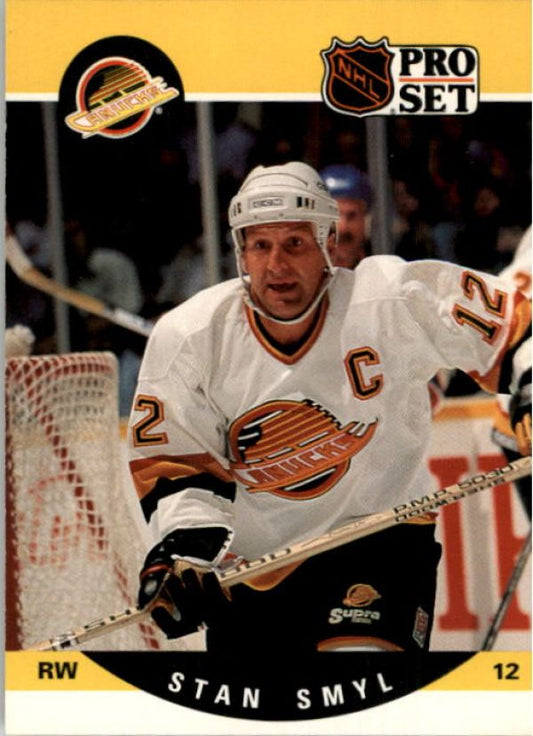 NHL 1990-91 Pro Set - No 548 - Stan Smyl