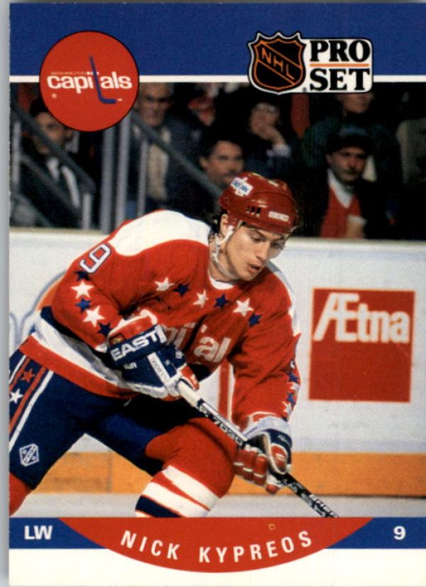 NHL 1990-91 Pro Set - No 551 - Nick Kypreos