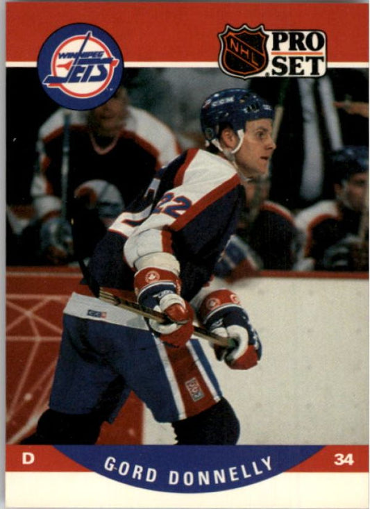 NHL 1990-91 Pro Set - No 560 - Gord Donnelly