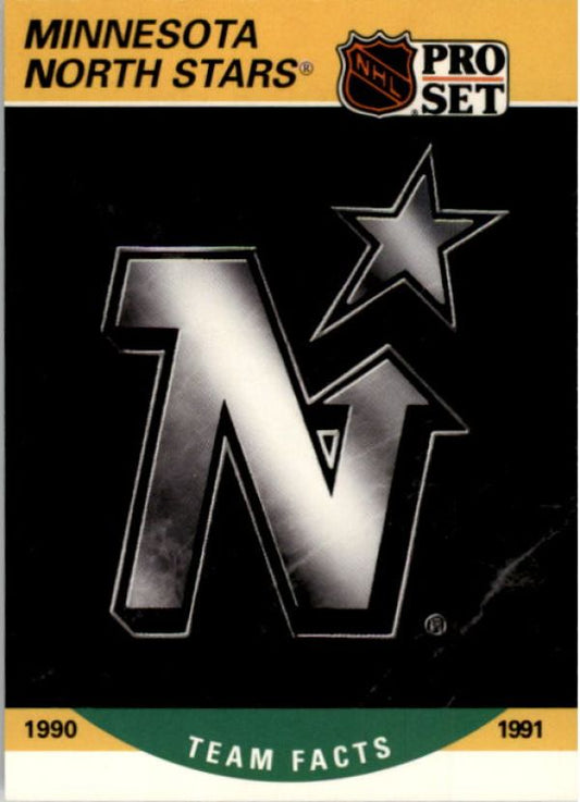 NHL 1990-91 Pro Set - No 574 - Minnesota North Stars Logo