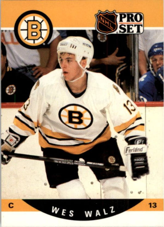 NHL 1990-91 Pro Set - No 589 - Wes Walz