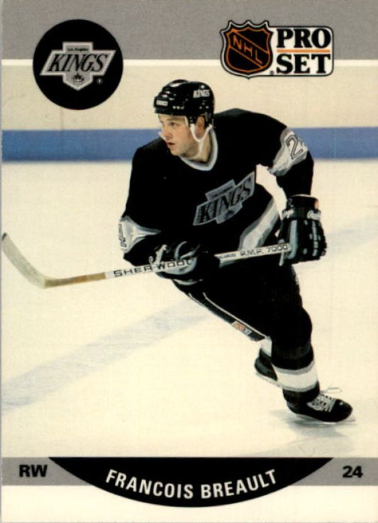 NHL 1990-91 Pro Set - No 612 - Francois Breault