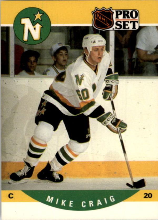 NHL 1990-91 Pro Set - No 613 - Mike Craig