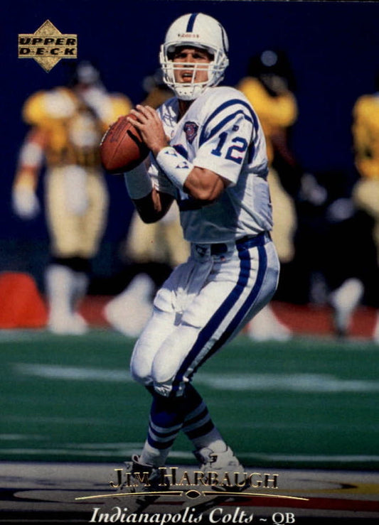 NFL 1995 Upper Deck - No 242 - Jim Harbaugh