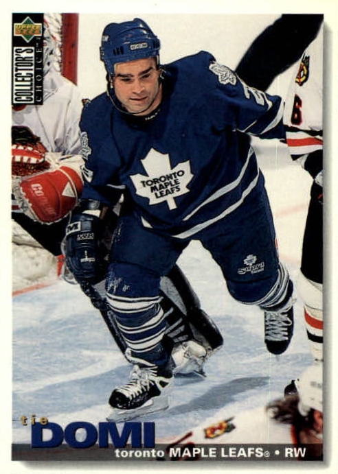 NHL 1995 / 96 Collector's Choice - No 242 - Tie Domi