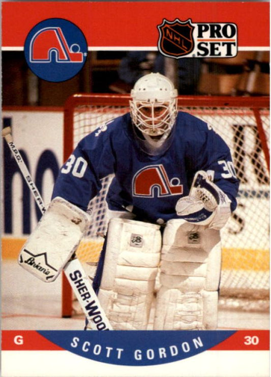 NHL 1990-91 Pro Set - No 634 - Scott Gordon