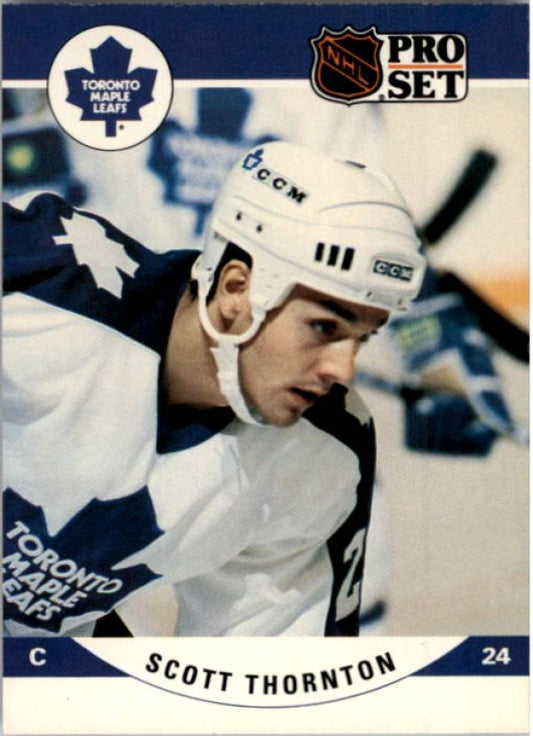 NHL 1990-91 Pro Set - No 640 - Scott Thornton