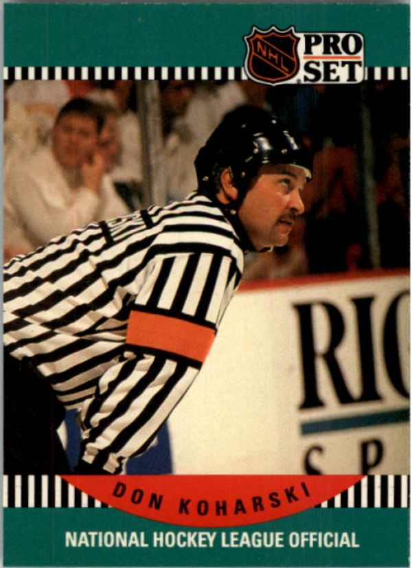 NHL 1990-91 Pro Set - No 691 - Don Koharski