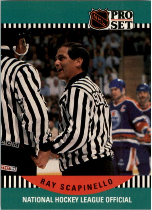 NHL 1990-91 Pro Set - No 697 - Ray Scapinello