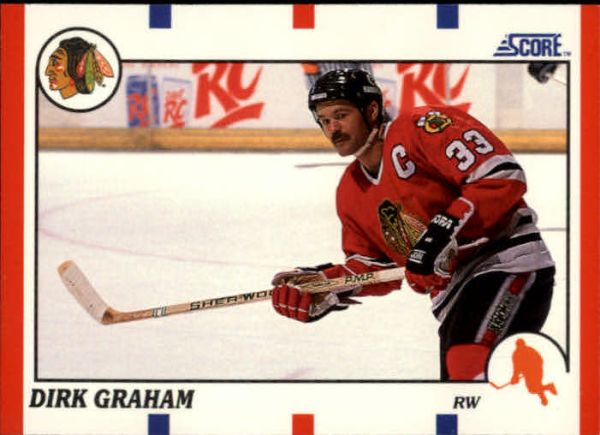 NHL 1990-91 Score - No 17 - Dirk Graham