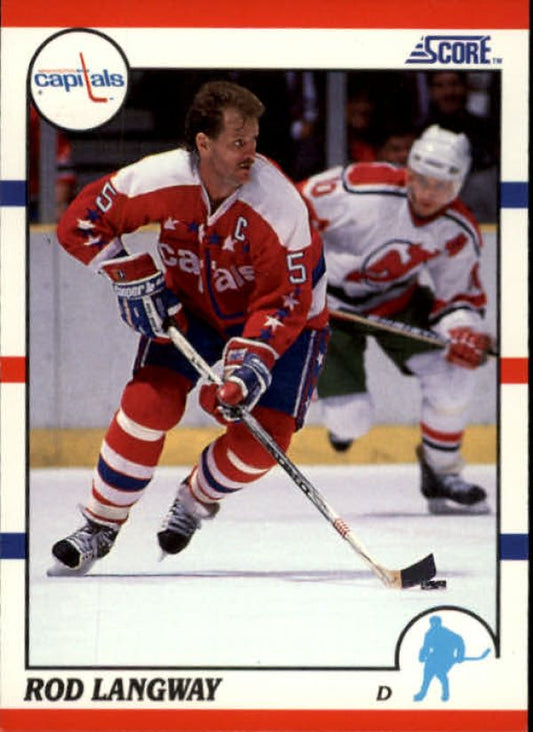 NHL 1990-91 Score - No 20 - Rod Langway