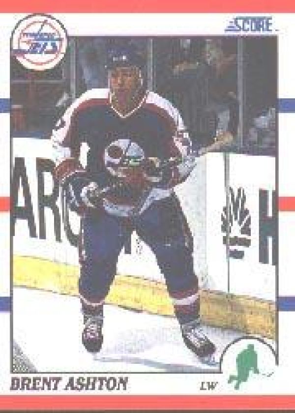 NHL 1990-91 Score - No 31B - Brent Ashton