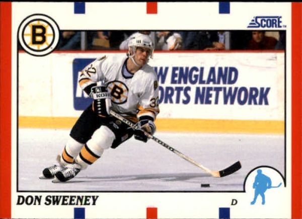 NHL 1990-91 Score - No 51 - Don Sweeney