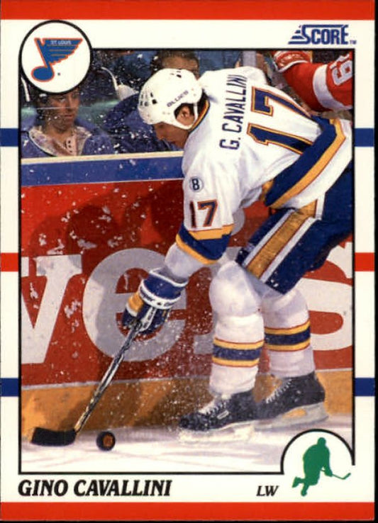 NHL 1990-91 Score - No 63 - Gino Cavallini