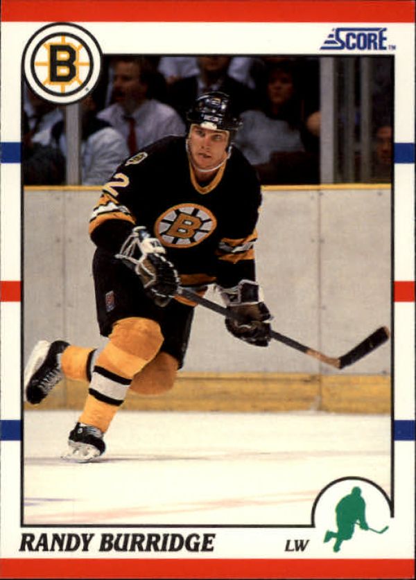 NHL 1990-91 Score - No 72 - Randy Burridge