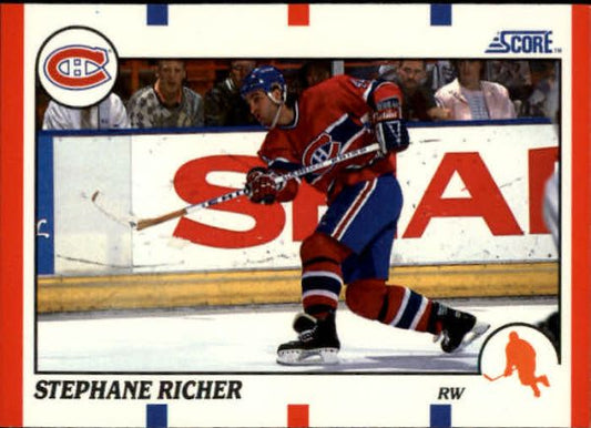 NHL 1990-91 Score - No 75 - Stephane Richer