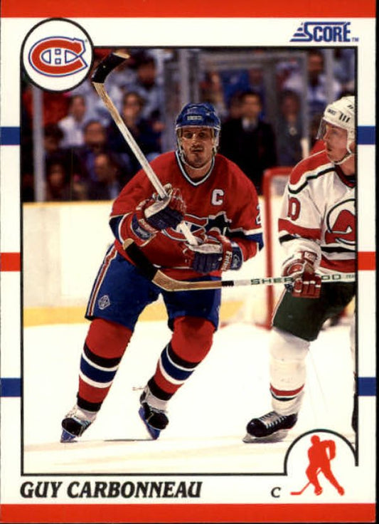 NHL 1990-91 Score - No 91 - Guy Carbonneau