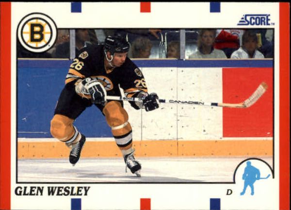 NHL 1990-91 Score - No 97 - Glen Wesley