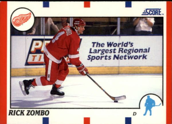 NHL 1990-91 Score - No 101 - Rick Zombo