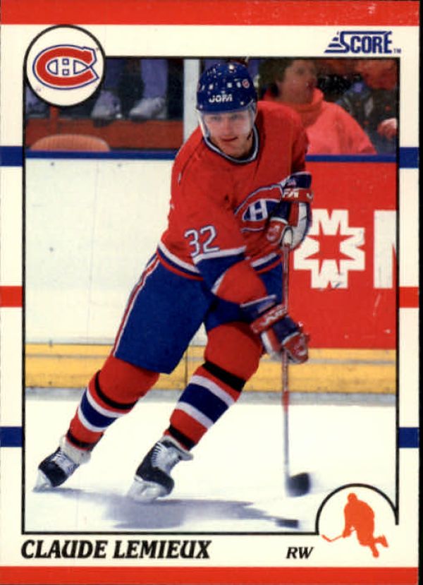 NHL 1990-91 Score - No 111 - Claude Lemieux