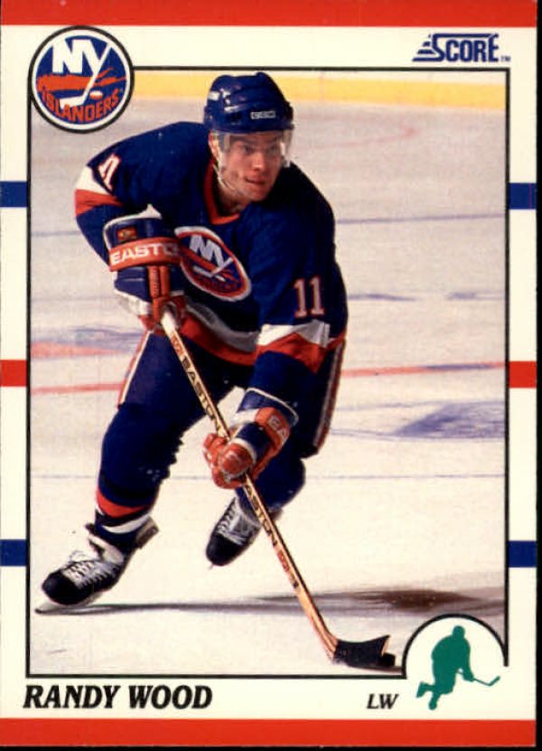 NHL 1990-91 Score - No 119 - Randy Wood