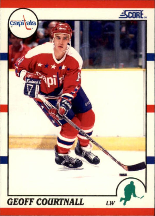 NHL 1990-91 Score - No 124 - Geoff Courtnall