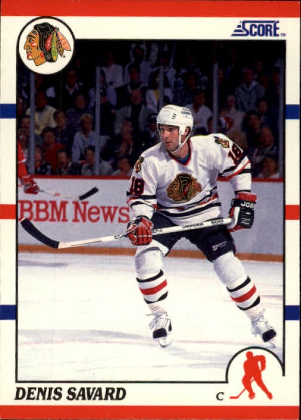 NHL 1990-91 Score - No 125 - Denis Savard