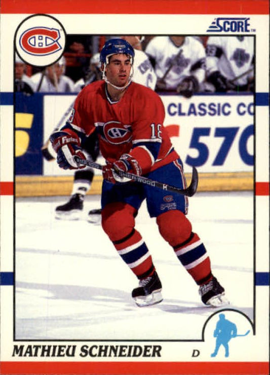 NHL 1990-91 Score - No 127 - Mathieu Schneider