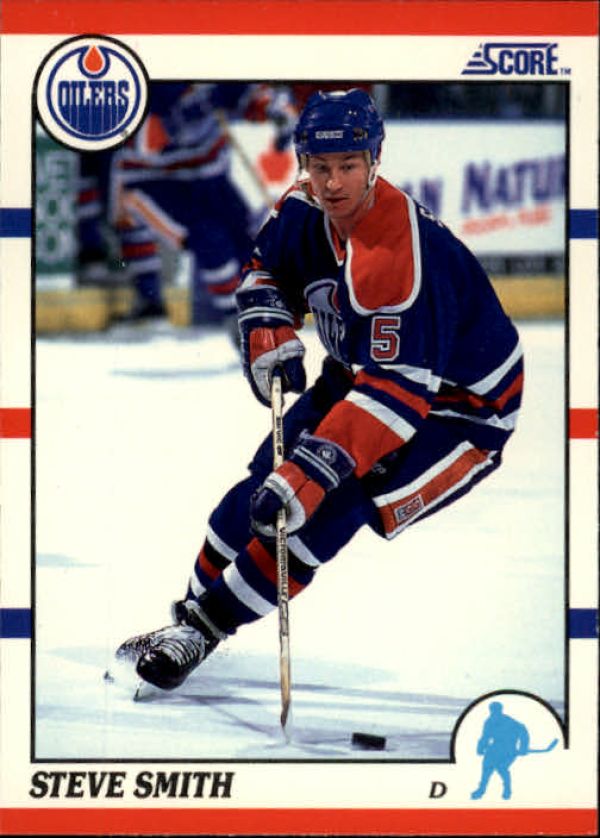 NHL 1990-91 Score - No 129 - Steve Smith