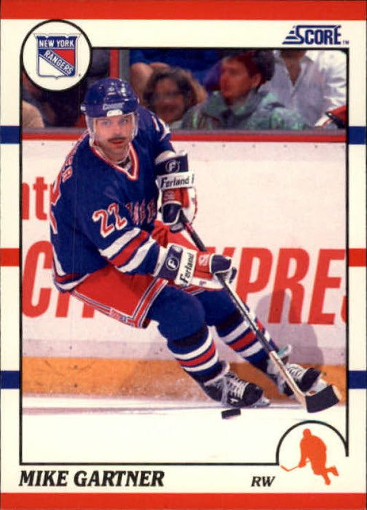 NHL 1990-91 Score - No 130 - Mike Gartner