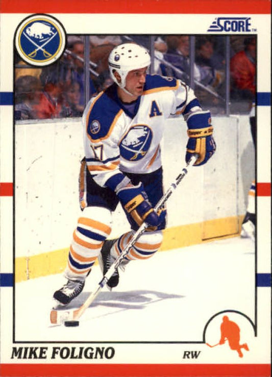 NHL 1990-91 Score - No 133 - Mike Foligno