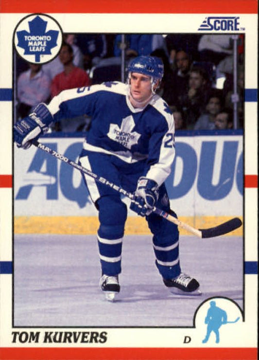 NHL 1990-91 Score - No 142 - Tom Kurvers