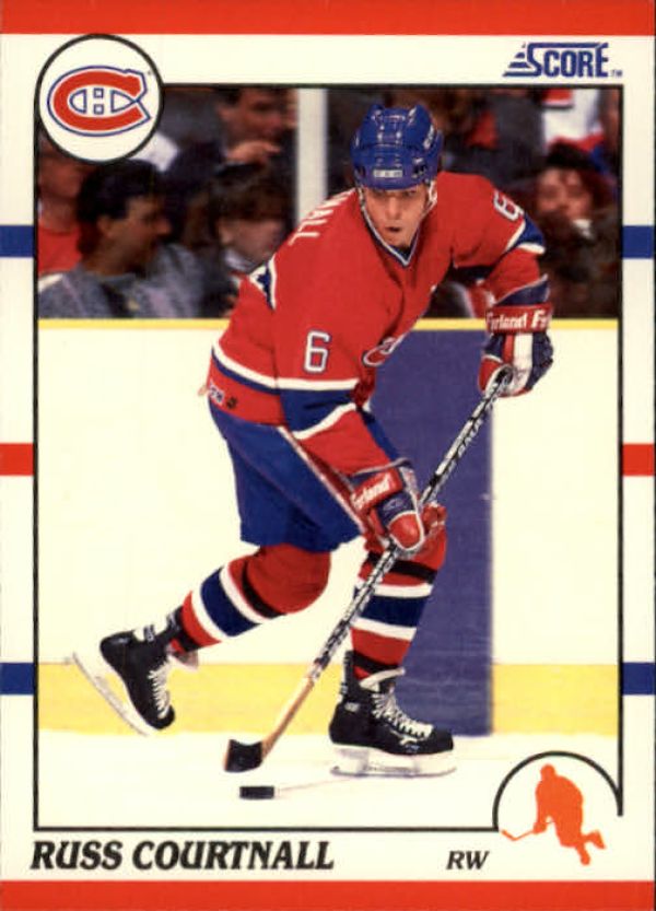 NHL 1990-91 Score - No 148 - Russ Courtnall