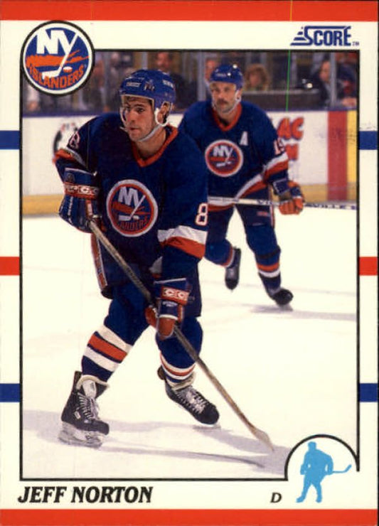 NHL 1990-91 Score - No 157 - Jeff Norton