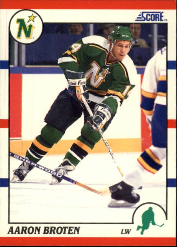 NHL 1990-91 Score - No 162 - Aaron Broten