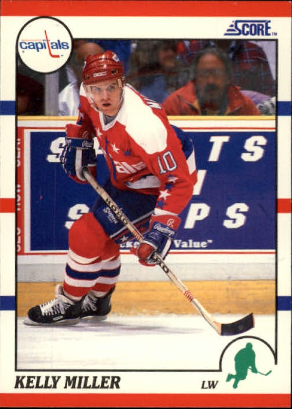 NHL 1990-91 Score - No 168 - Kelly Miller