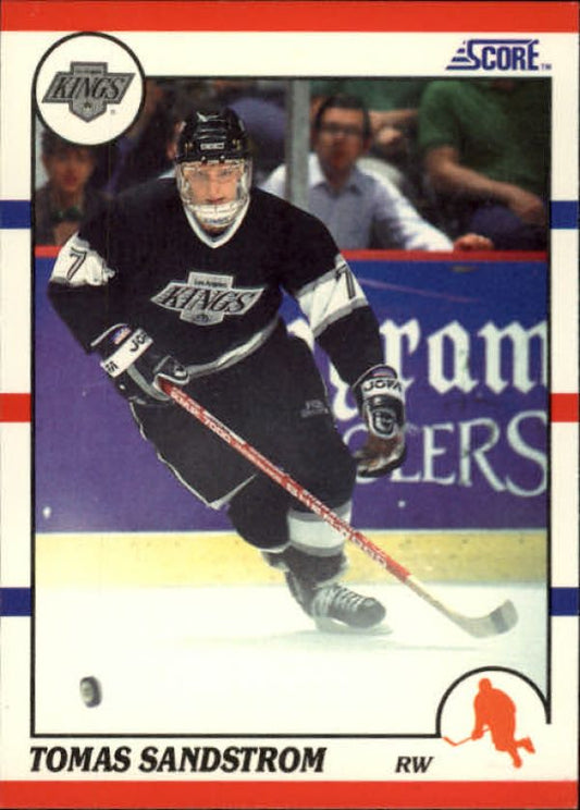 NHL 1990-91 Score - No 183 - Tomas Sandstrom