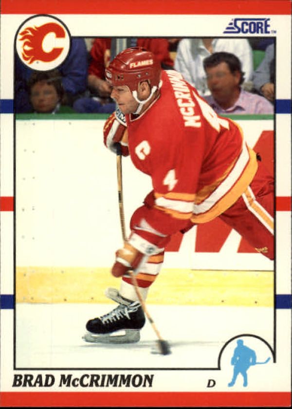 NHL 1990-91 Score - No 184 - Brad McCrimmon