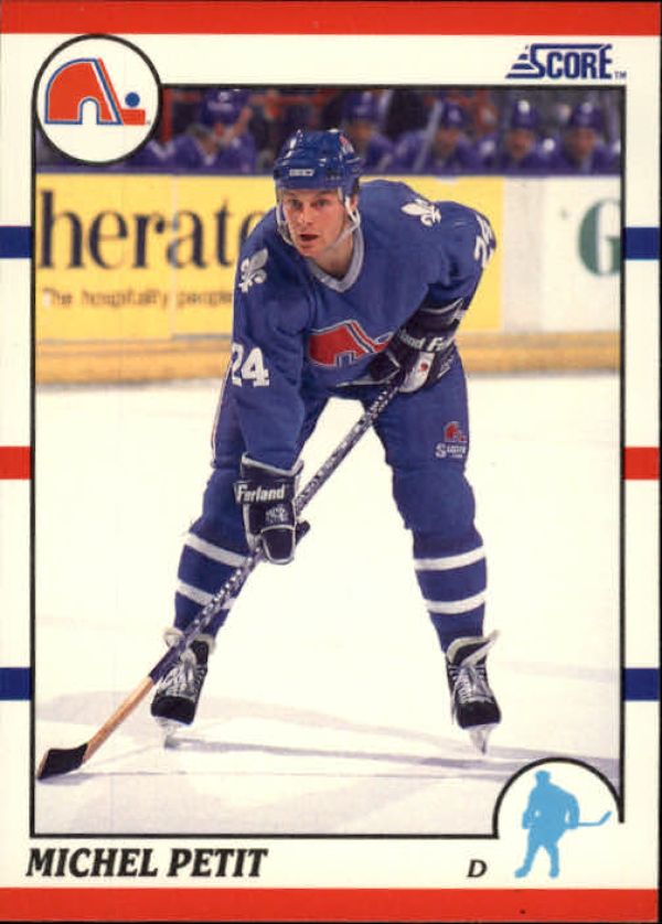 NHL 1990-91 Score - No 187 - Michel Petit