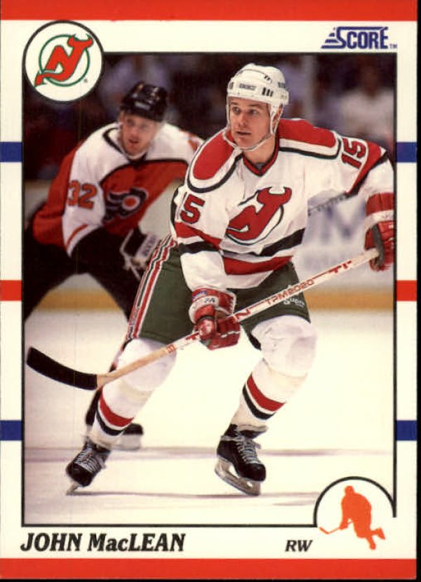 NHL 1990-91 Score - No 190 - John MacLean